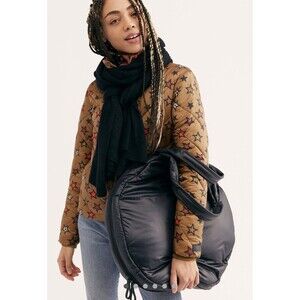 Caraa Free People Black Circle Bag Travel/Gym EUC